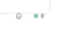 The indicator at rest in the corner of the page, showing 0.